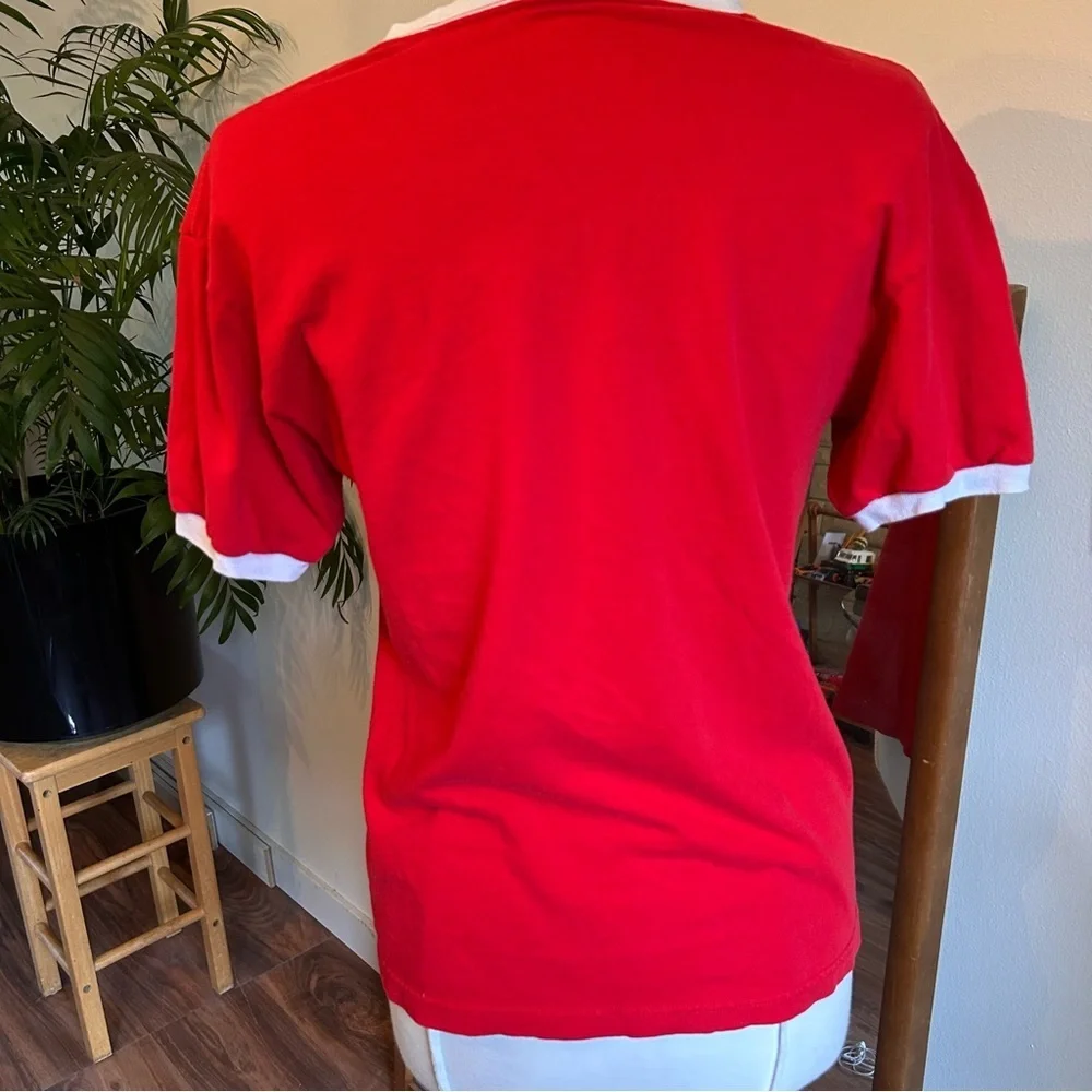 Soccer Jersey FIFA 2014 Brasil Official World Cup England Futbal Men's M Red - Picture 5 of 6